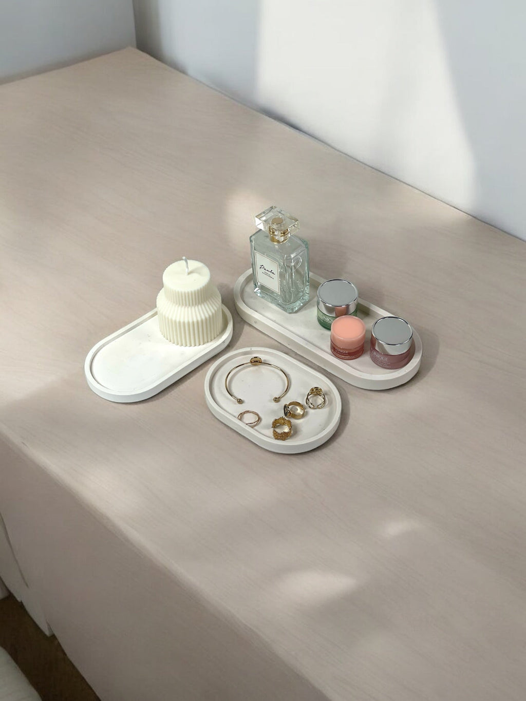 Lagom : bandeja decorativa ovalada