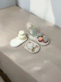 Lagom : bandeja decorativa ovalada DS Studio