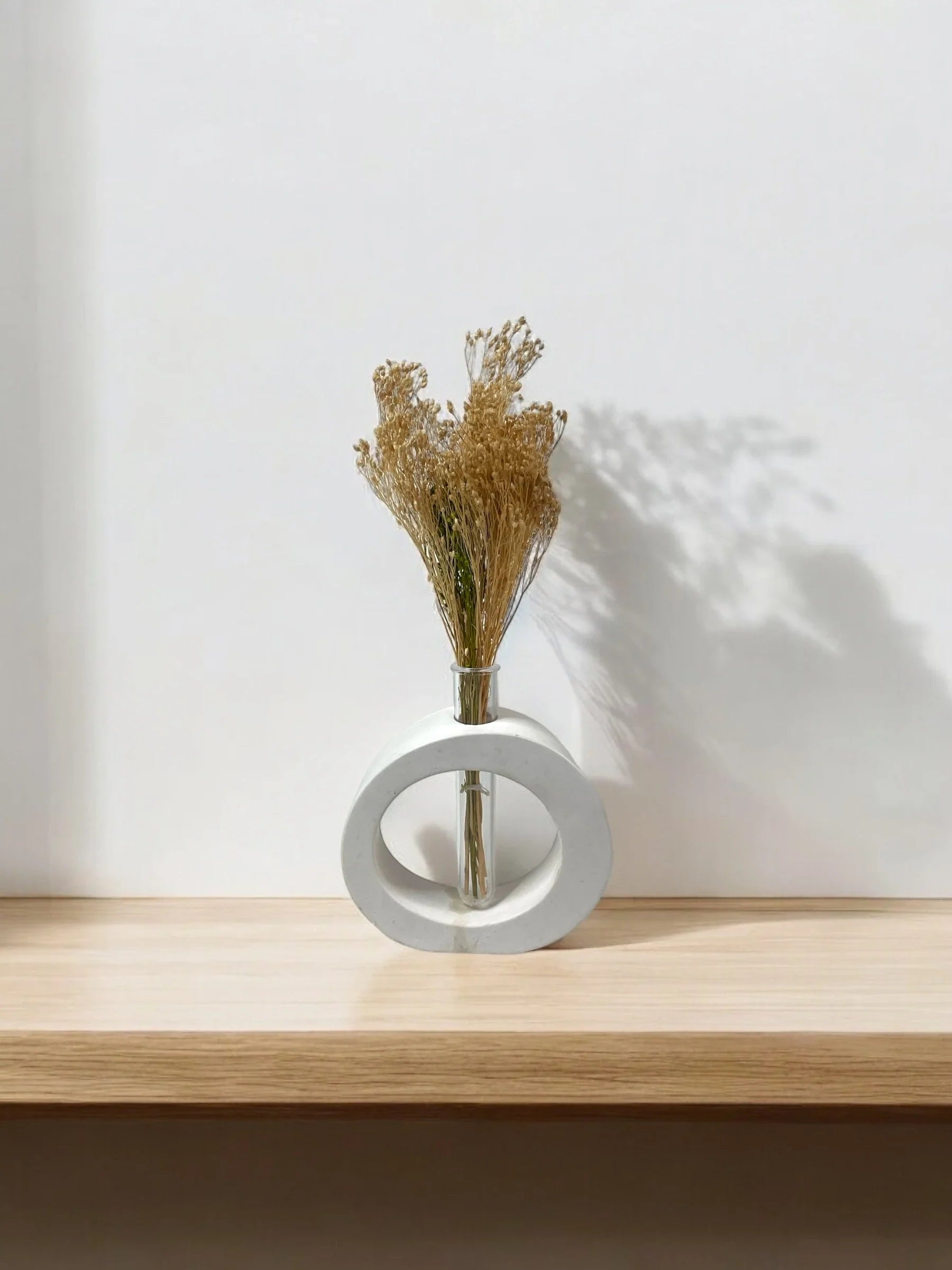 Himmel : jarrón minimalista redondo