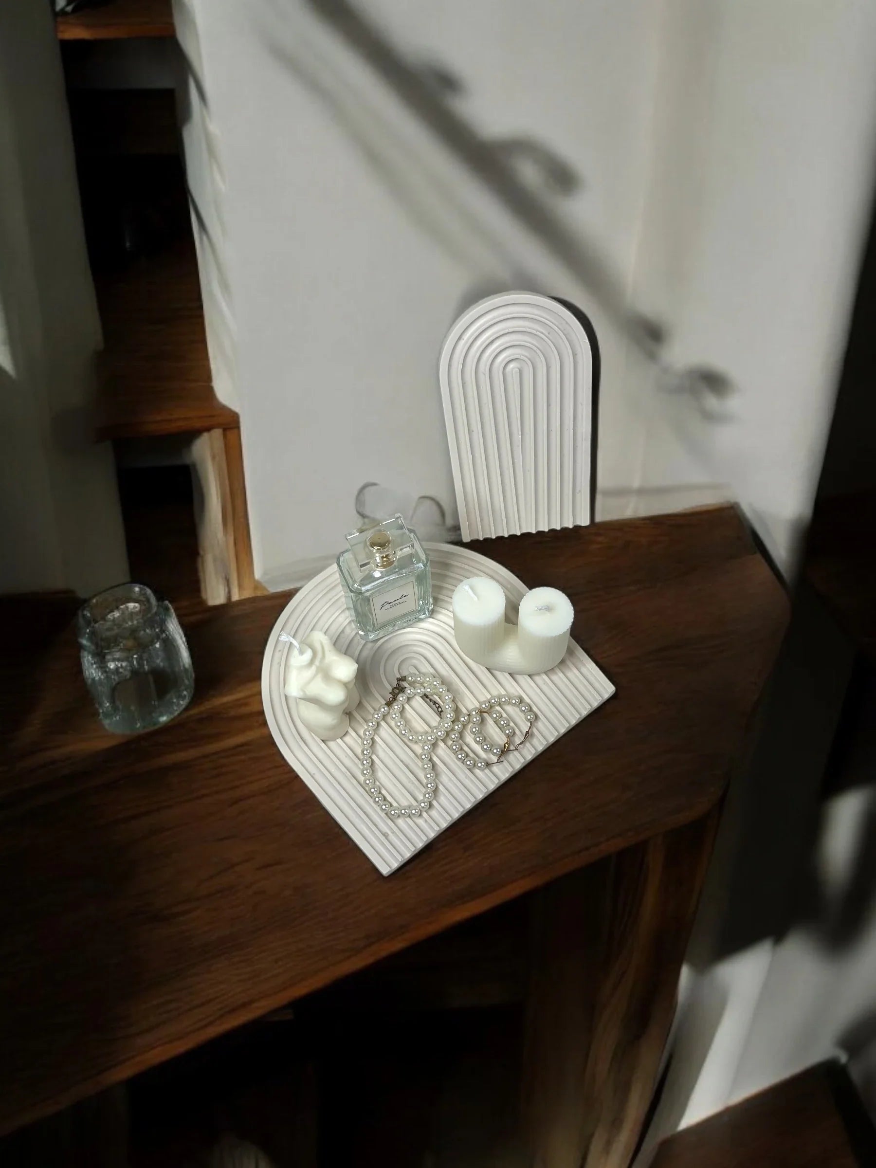 Kos: bandeja decorativa arcada