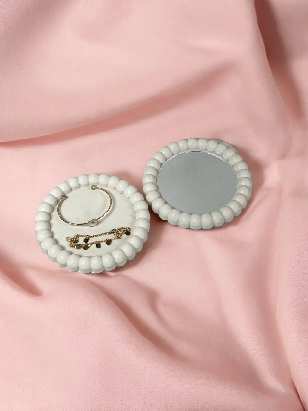 Dröm : bandeja decorativa o espejo redondo