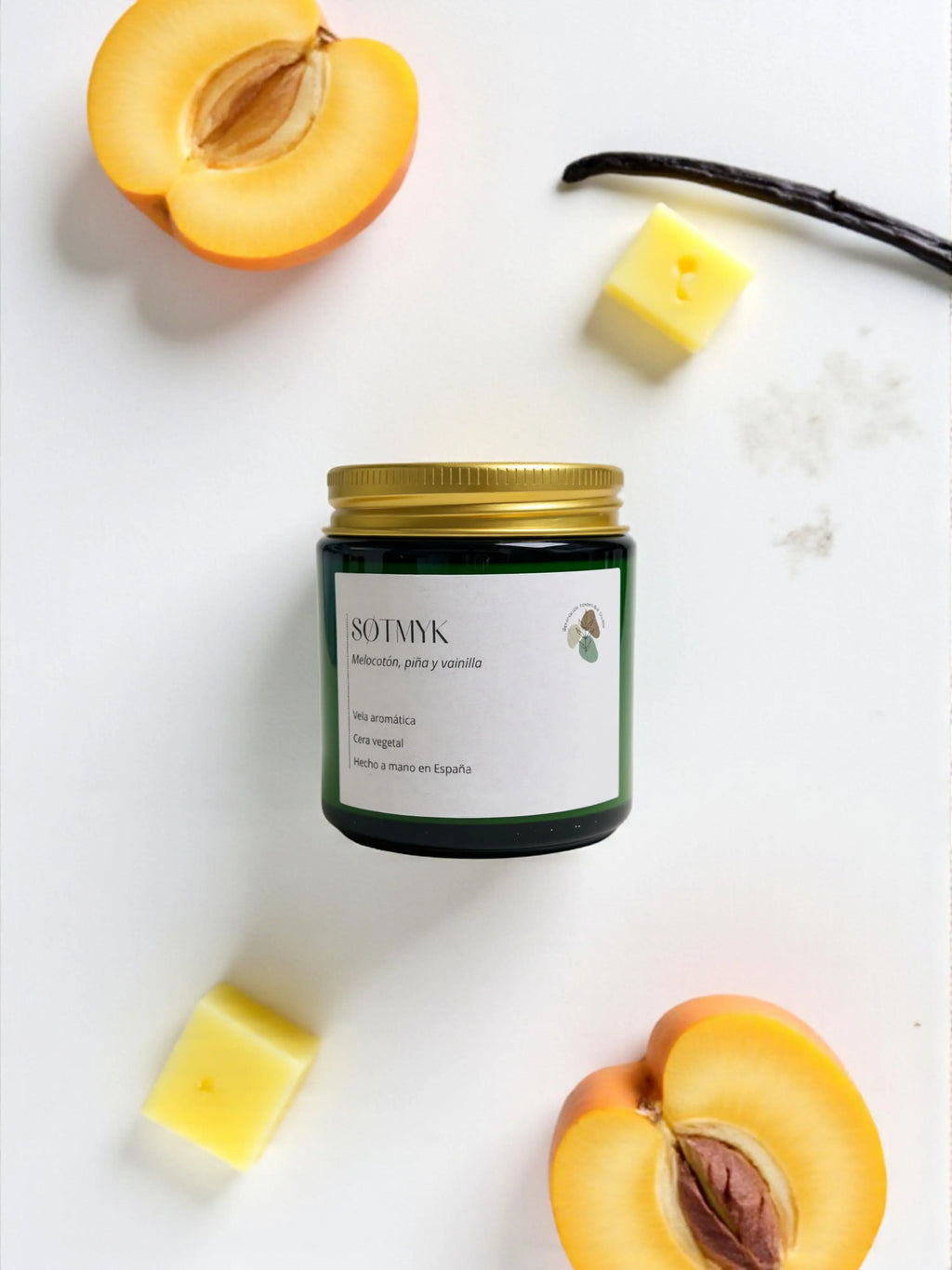 Søtmyk: vela aromática vegana con aroma dulce