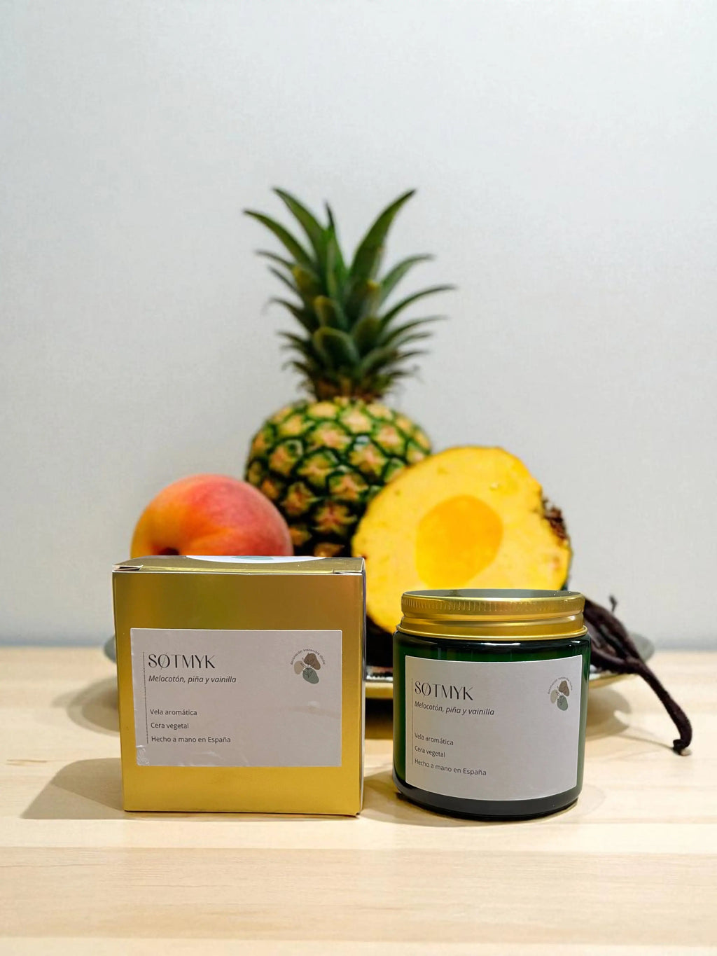 Søtmyk: vela aromática vegana con aroma dulce